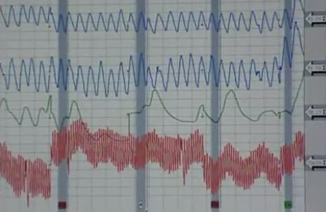 polygraph chart on a TV show